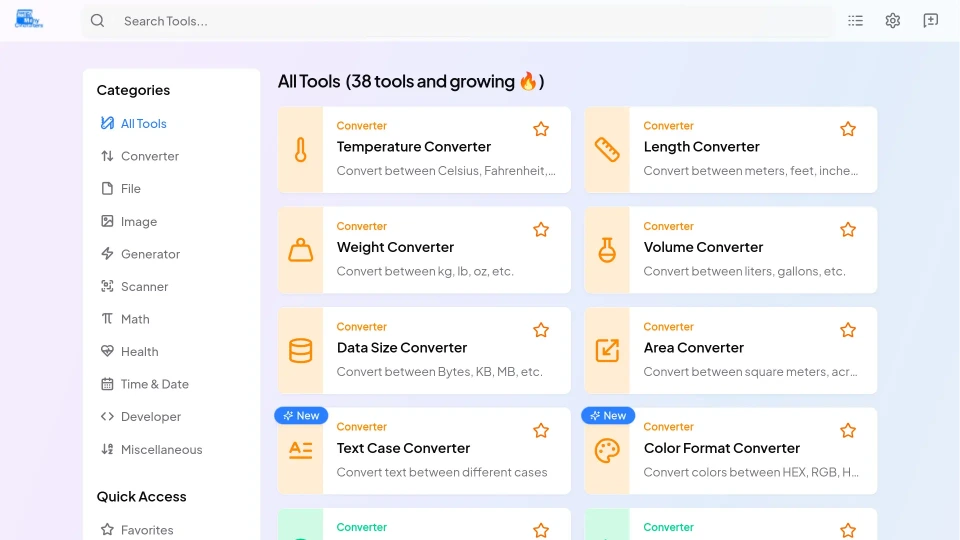Left Sidebar preview